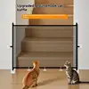 Valla plegable para perros, red de aislamiento para mascotas, puerta mágica para mascotas