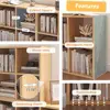 4 Cube Organizer Bookcase - Fabric Storage Bins Container 3