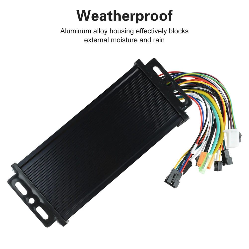Controller onda sinusoidale a tre modalità 36V 48V 52V 60V 64V 1000W 2000W Controller DC motore brushless E-bike 40A per scooter elettrico