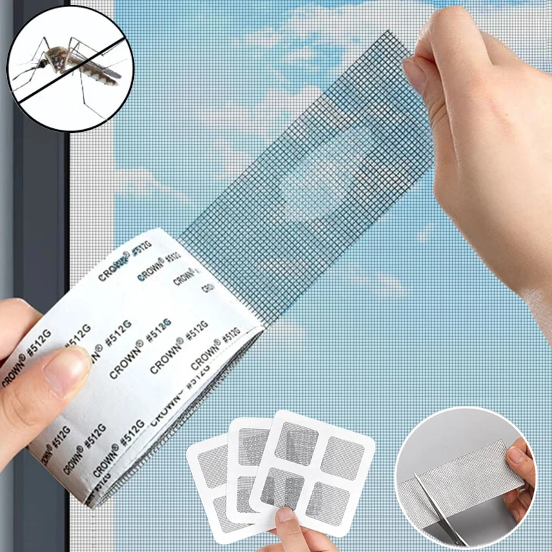 Window-Screen-Repair-Tape-Avoid-Fly-Insect-Screen-Window-Mosquito-Nets ...