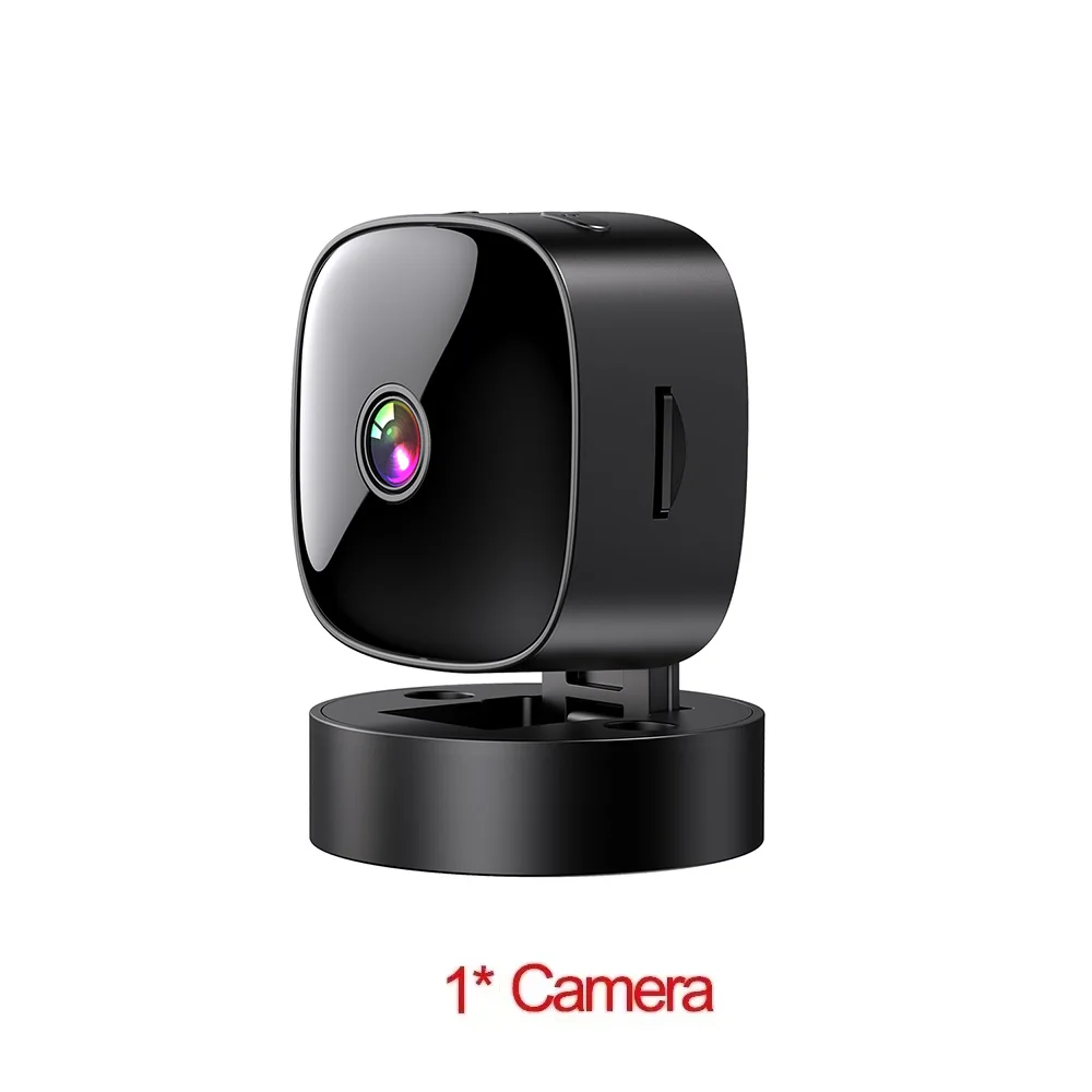 Wifi Mini IP Kamera 1080 HD Kablosuz Mikro Kameralar Gece Versiyonu 360 rotasyon Video Güvenlik Gözetim Kameraları Akıllı Ev