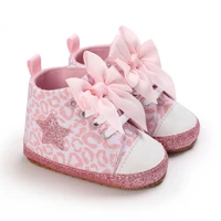 Spring and Autumn Sweet Pink Theme Girl Baby Casual Sports Shoes Soft Sole Comfortable Baby Walking Shoes 0-18M 2