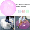 Fun Summer Transparent Inflatable Ball Balloon Kids Children Outdoor Toys Soft Air Water Filled Bubble Ball Party Game Gift 6