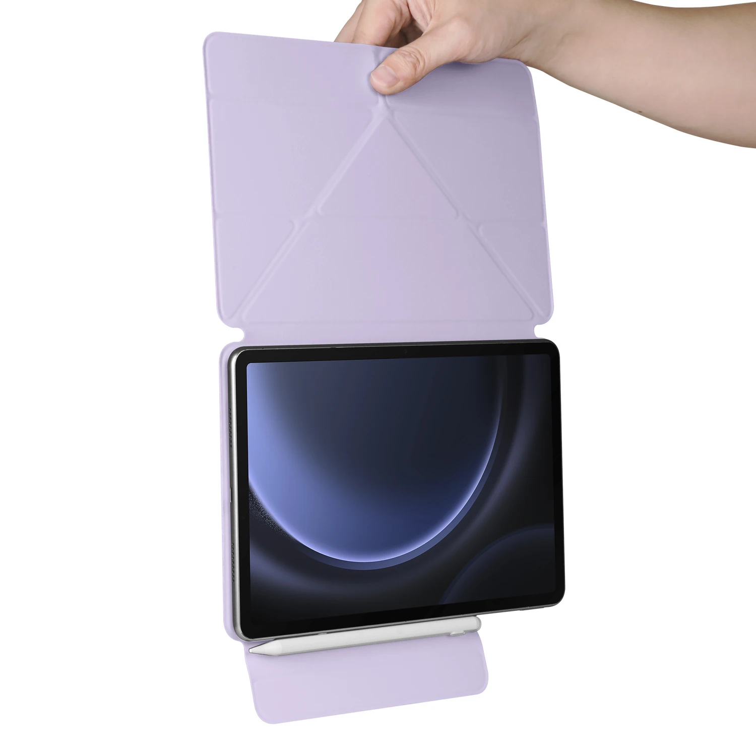 Ultra Thin Magnetic Multi-Folding Stand Tablet Case with Auto Sleep/Wake