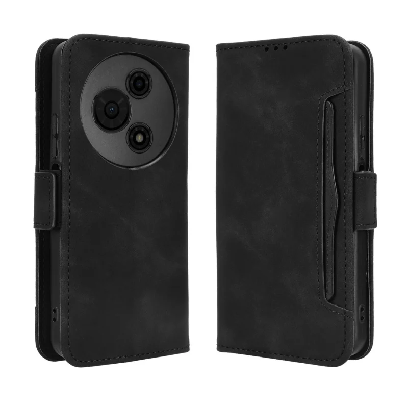 Leather Wallet Flip Cover with Multi-Card Slots