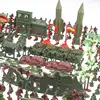 MilitaryToy Model Action Figure Men Figures Poses Soldiers Armed Helicopters Rockest Tanks Turret Children Boy Gift Toy Kit 5