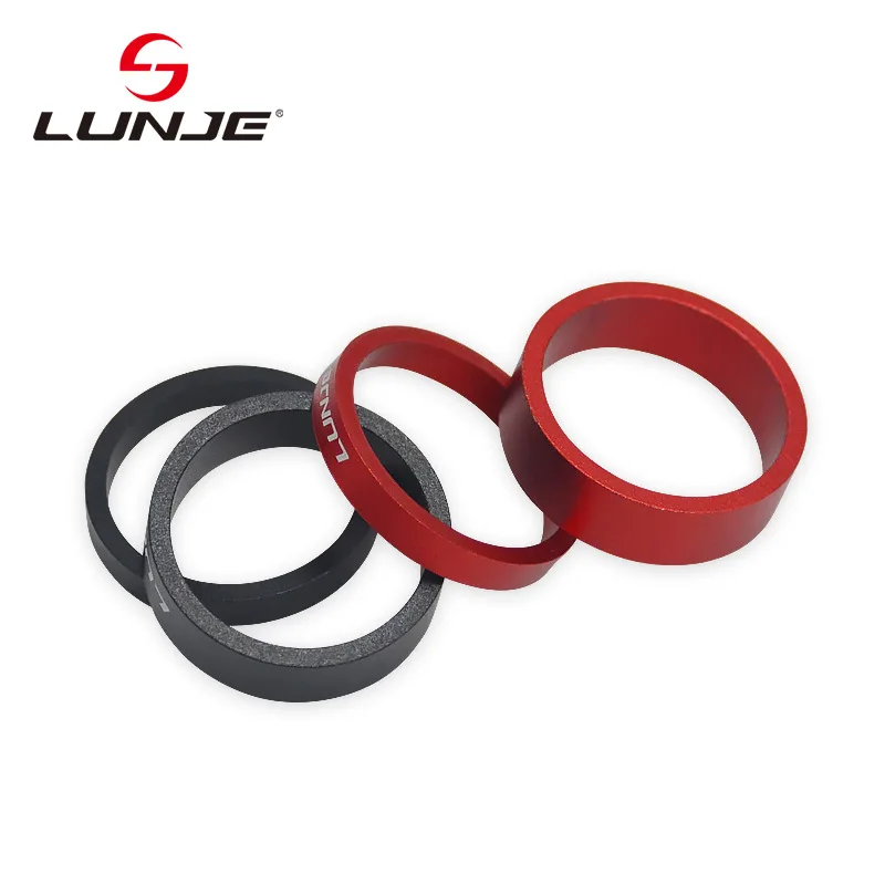 Bicycle Headset Aluminum Alloy Bike Headset Washer 5/10mm Front Fork Washer Handlebar Spacers Ring Gasket for 28 6 Front Fork