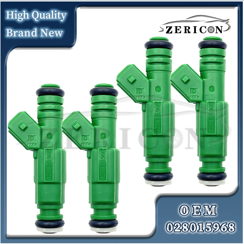 4PCS 0280155968 Brand New Fuel Injector Nozzle For Chevrolet For Ford