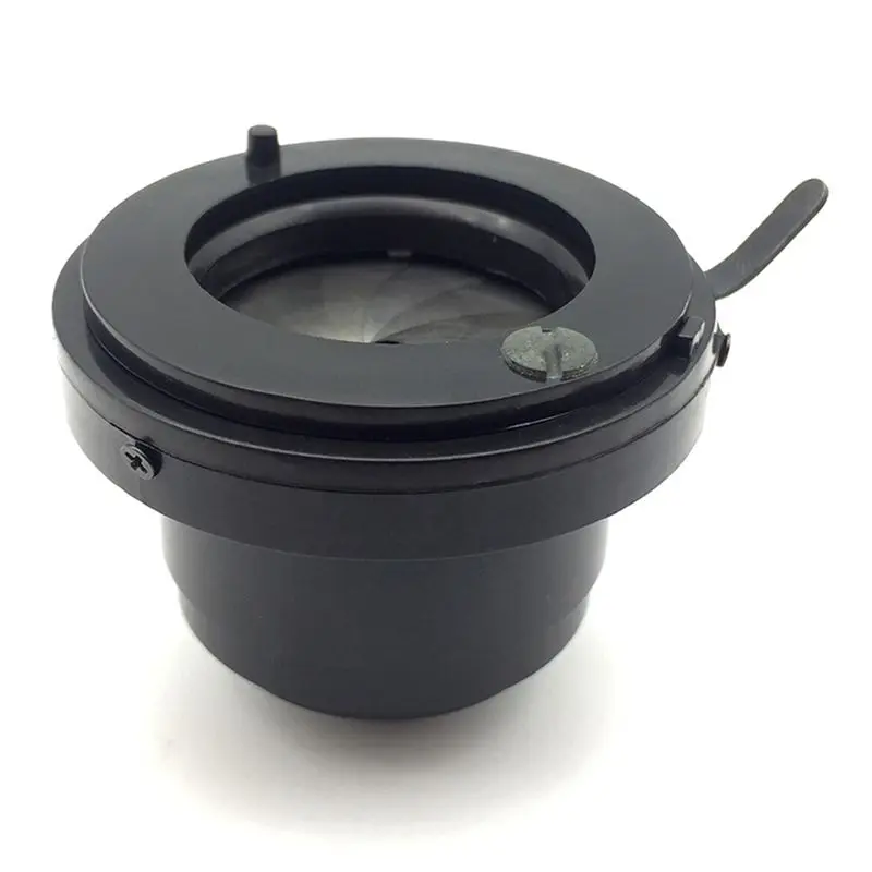 AT21-2X 현미경의 아베 콘덴서(NA1.25) 밝은 필드에서 빛을 집중시키기 위한 가변 다이어프램이 있는 광학 부품