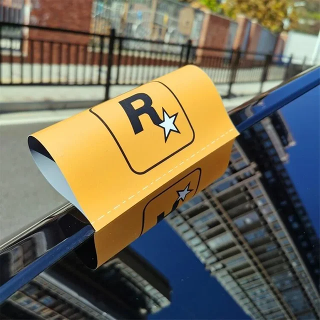 Creative Car Washing Labels Stickers Decoration Wash Mark Label Tag Sticker For R Star Tailgate Warning Decal Accessories 2