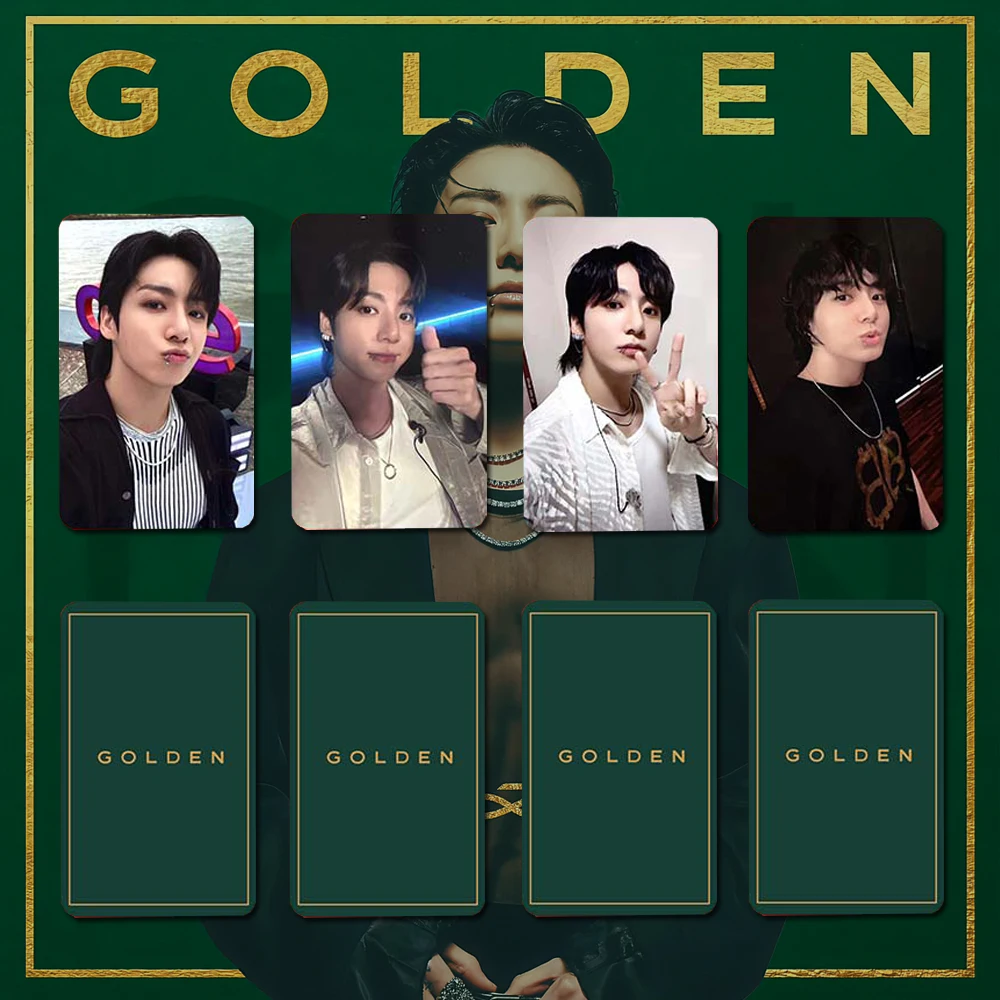 Рисунок 5 - Kpop фотооткрытки ATEEZ GOLDEN альбом THE WORLD EP