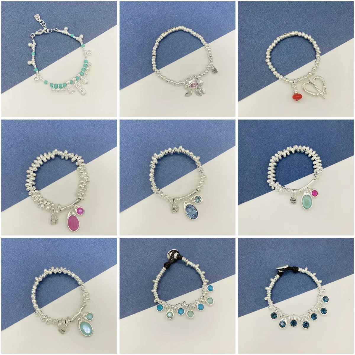 

Новинка 2023 г., изысканный модный Гальванизированный двухцветный кристаллический циркониевый изысканный браслет UNOde50, ювелирные изделия в подарок