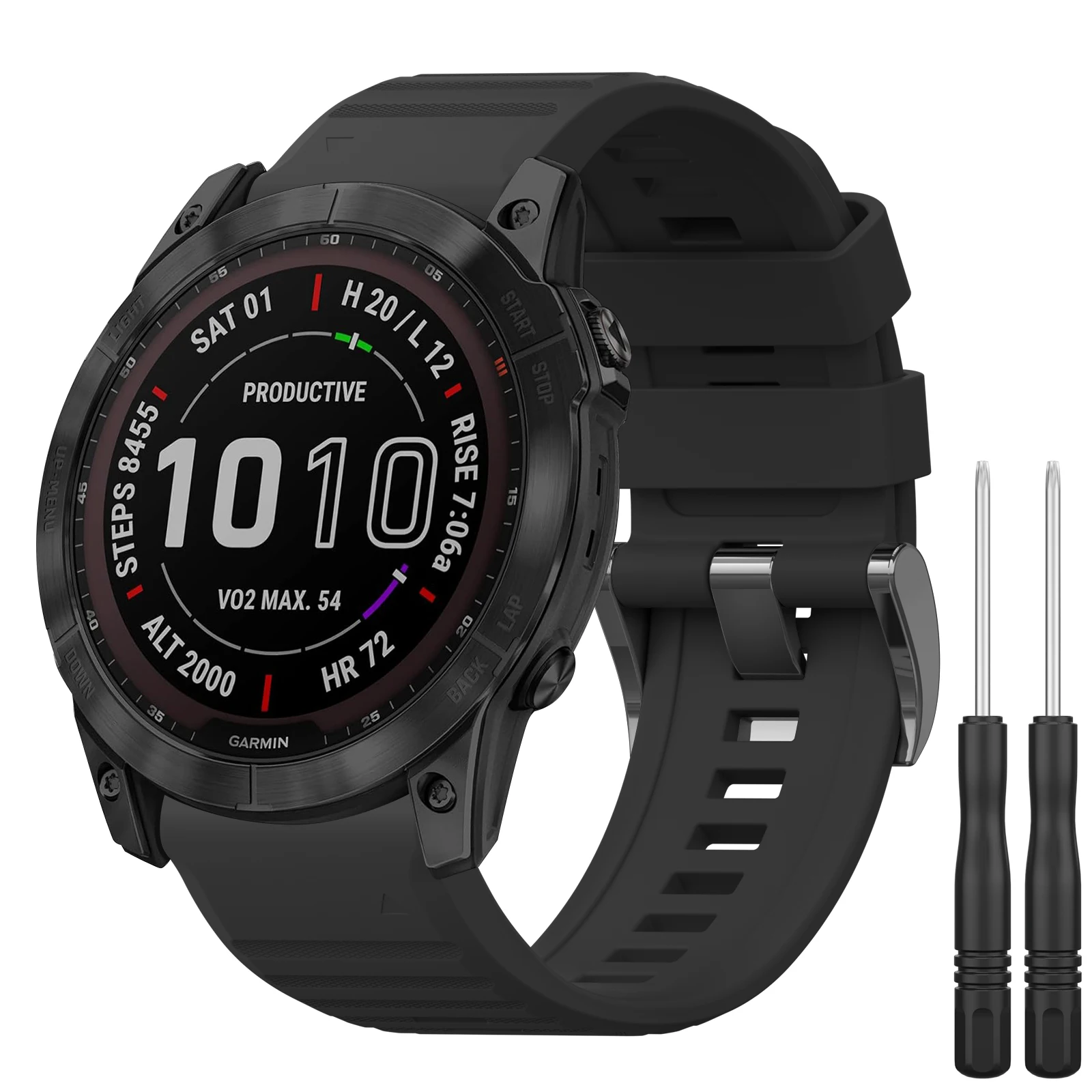 Durable QuickFit Nylon Watch Strap - 26mm/22mm Adjustable Band