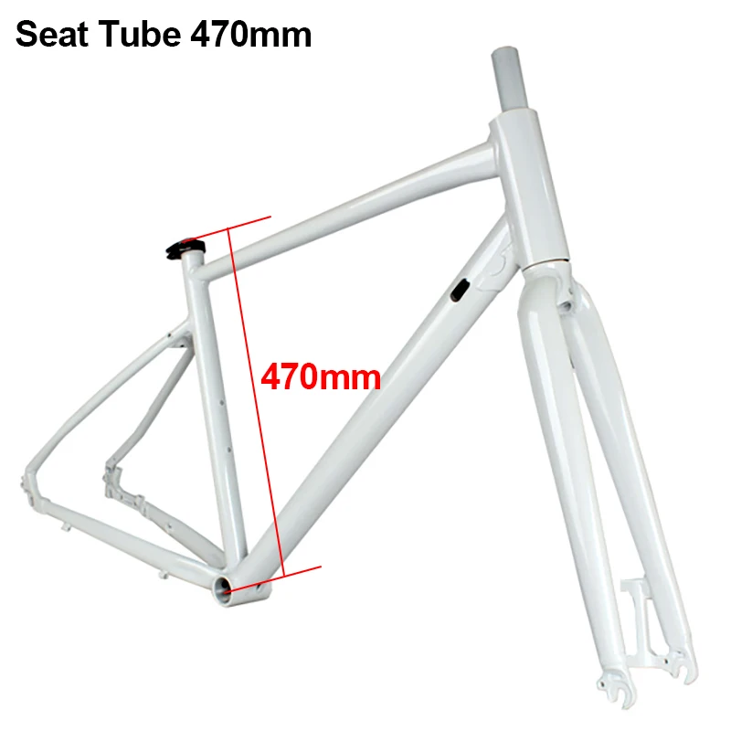 white 470mm-fork