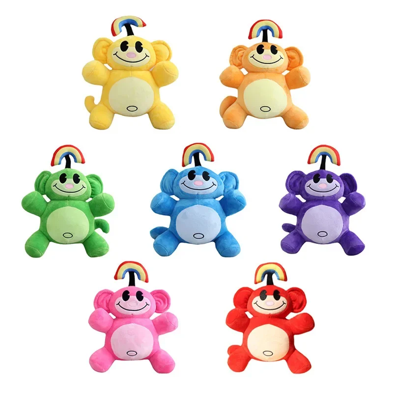 

Kids Next Door Plush Toy Game Rainbow Monkey Stuffed Plushie Doll Sofa Bed Decoration Peluche Pillow Dropshipping Kid Xmas Gifts