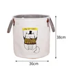 2024 Thickened toy storage bucket, fabric EVA home multi-purpose storage, dirty clothes basket, foldable dirty clothes basket 4