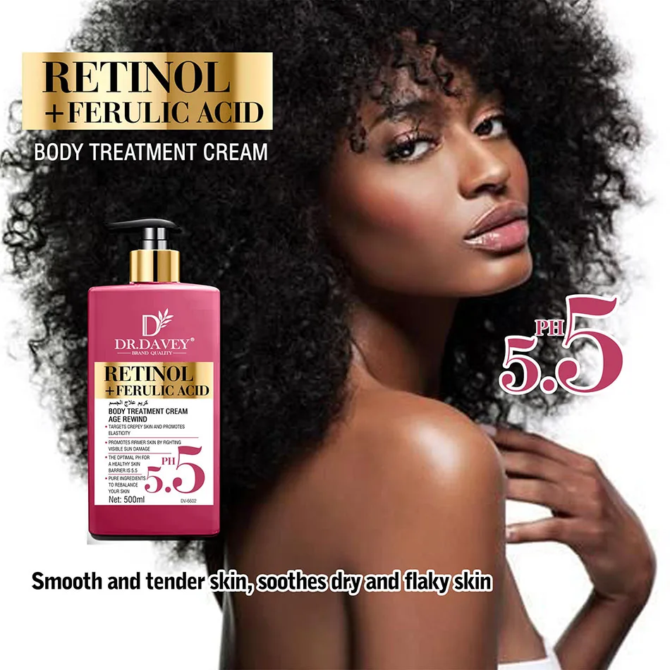 Body Lotion Cream Retinol Body Lotion Firming for Face Body Dry Skin Improves Elasticity Age Rewind Serum for Face Serum Brightening