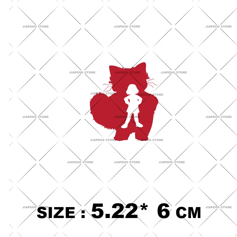 Webbing Turning Red Panda Heat Transfers For Clothes Panda Disney Cartoon Iron on Patches On Girls Clothing T-shirt Kids DIY Gifts Decor Adhesive Fastener Tape Fabric & Sewing Supplies