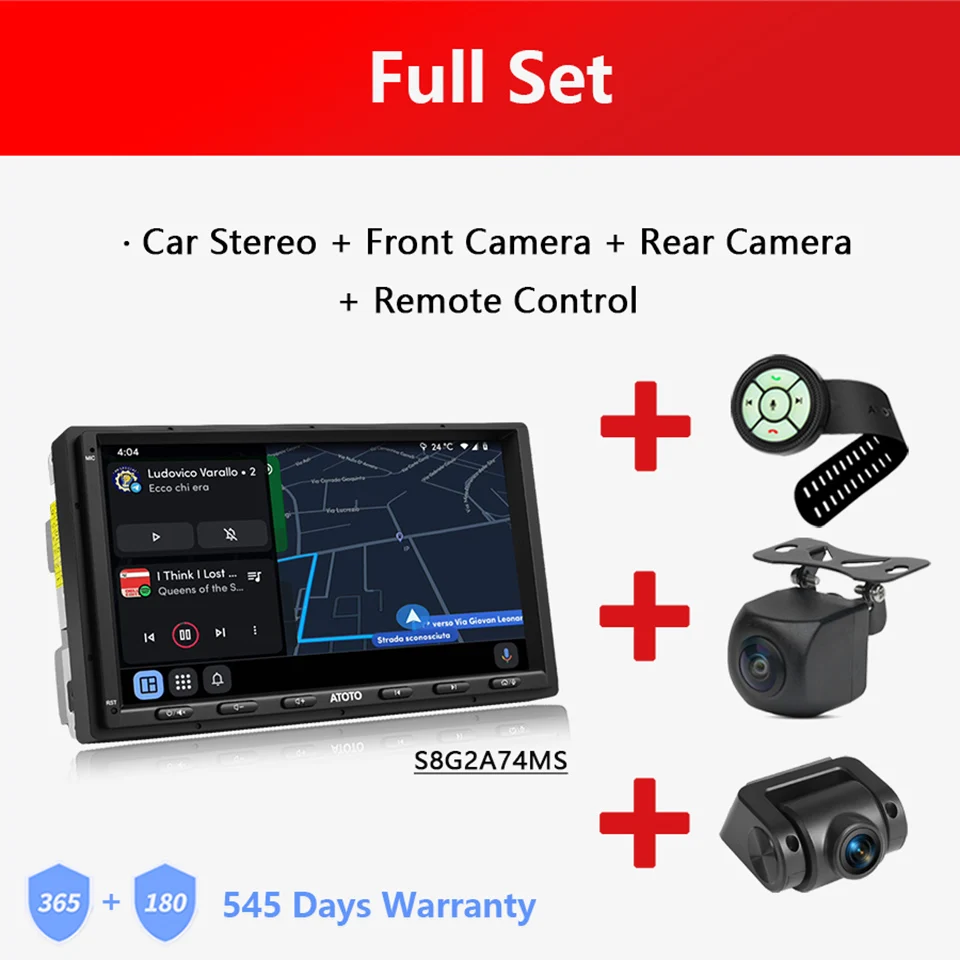 s*y様 【新品未使用】ATOTO A5Lite 7インチ Androidナビ ATOTO 7インチ ダブル2DINアンドロイドカーステレオ 4G LTE WIFI