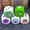 5 Pieces Devil Dice Set for Board Desktop Game Cube Dice Halloween Horror Spoof Creative Toy Props Weird Figure Devil Set 1