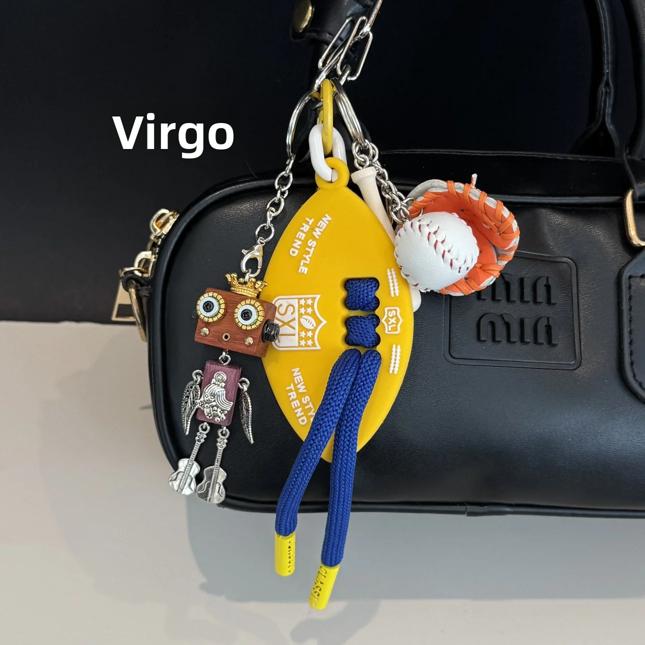 バッグ archive miumiu heart charm leather bag バッグ archive miumiu heart charm leather bag Miu Miu heart charm