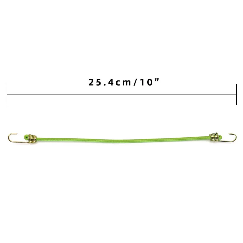 Cargo straps 3/5/8pcs Automobile and motorcycle Elastic cord Heavy duty Luggage straps Rope hooks 25cm Stretch tie Tent outdoor accessories