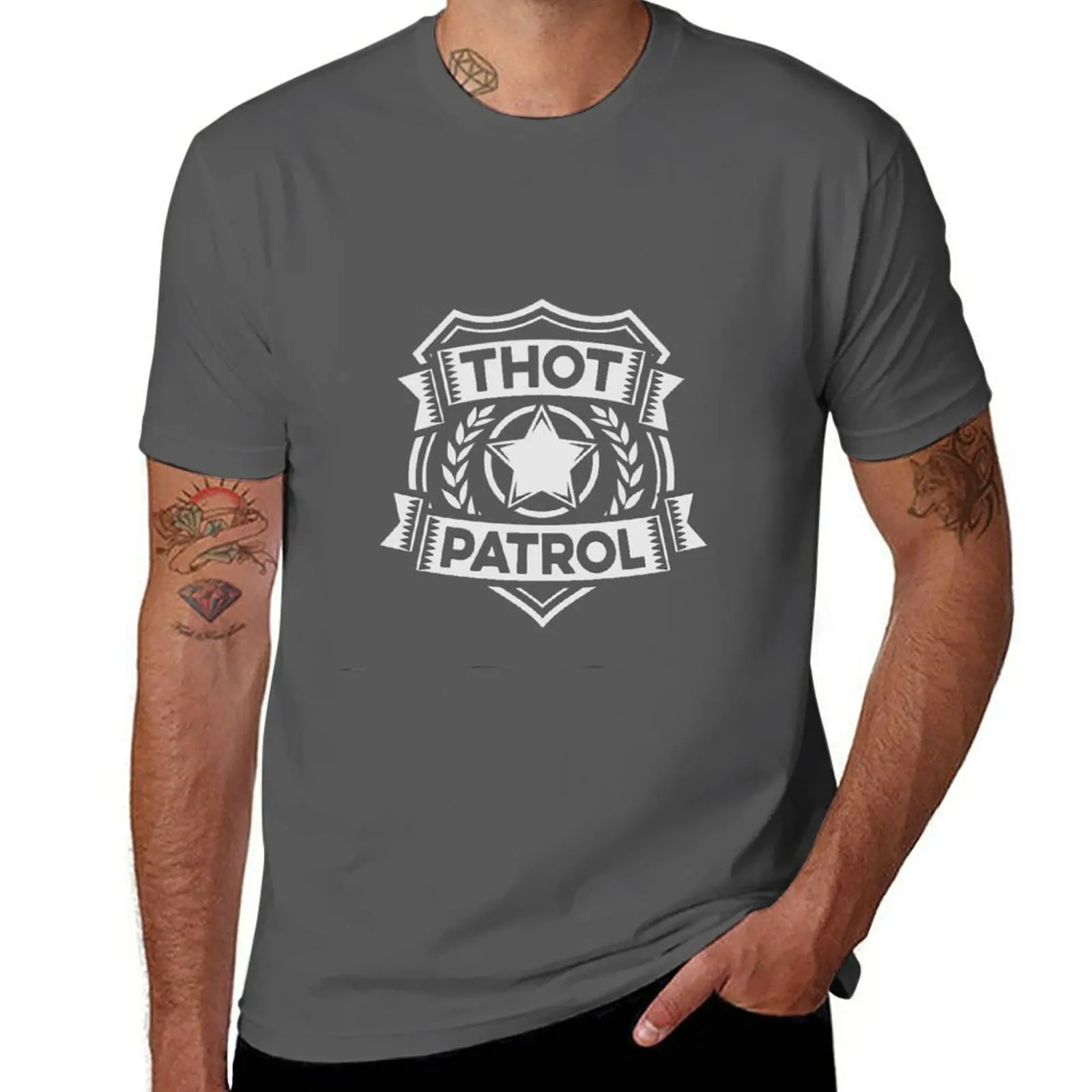 

Thot Patrol T-Shirt blanks oversized vintage clothes tees mens big and tall t shirts