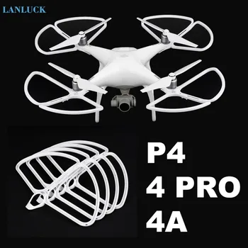 DJI 팬텀 4 프로용 프로펠러 가드, 고급 드론 프로텍터, 퀵 릴리스 소품, 범퍼 예비 부품 보호 커버 키트, 4 개
