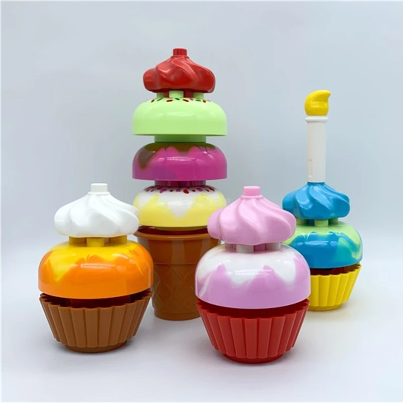 Big Building Blocks Accessories Compatible Large Bricks Festivals Birthday Cakes Candles Educational Toys Children Kids Gifts