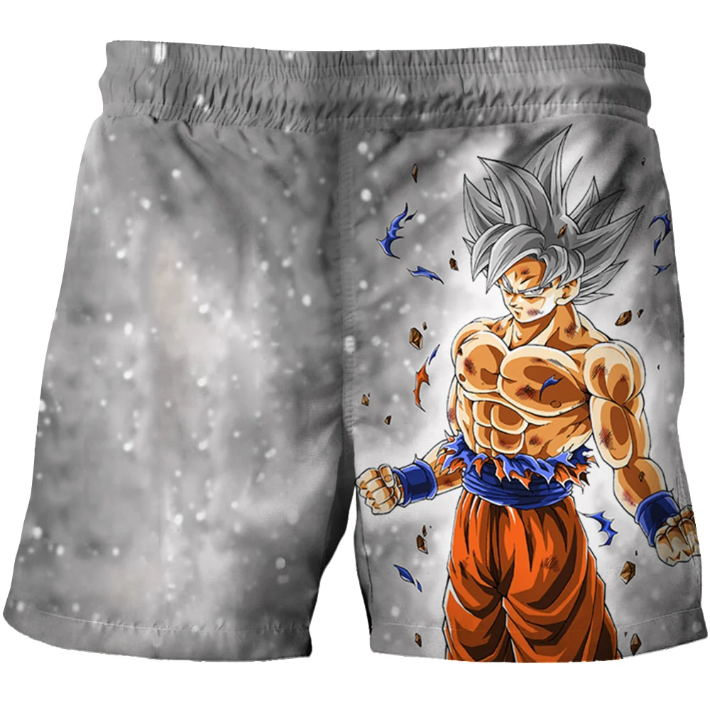 

Dragon Ball Goku Children's Summer Beach Trousers Leisure Beach Trousers 3D Printing Cartoon Shorts Quick Drying And Breathable