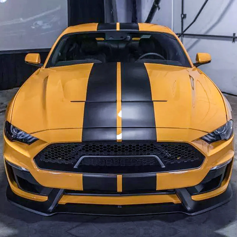 フォード マスタング エンジンフード FRP 未塗装 カーボンファイバー  