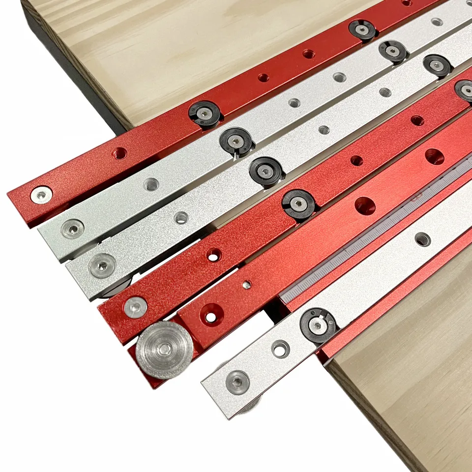 12 Inch 300mm Aluminum Miter Bar - Table Saw Gauge Rod For Woodworking Tools