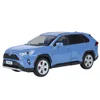 1:24 RAV4 SUV Alloy Model Car Toy Diecasts Metal Casting Pull Back Sound and Light Car Toys For Children Vehicle 5