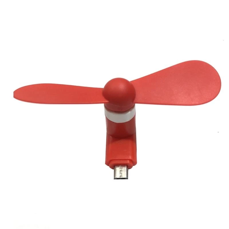 미니 휴대용 마이크로 USB 폰 선풍기, 가벼운 핸드헬드 쿨러, 여름용 포켓 야외 여행용 미니 선풍기, 케이블 보호 기능