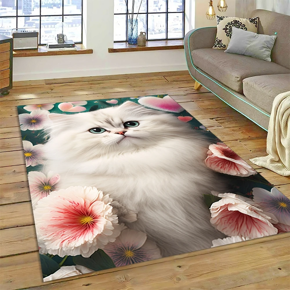 Tapetes temáticos de gatos persas: Uma fofura para sua casa! 21 Se51920d9cffd44888da1f68a9c9be25eJ