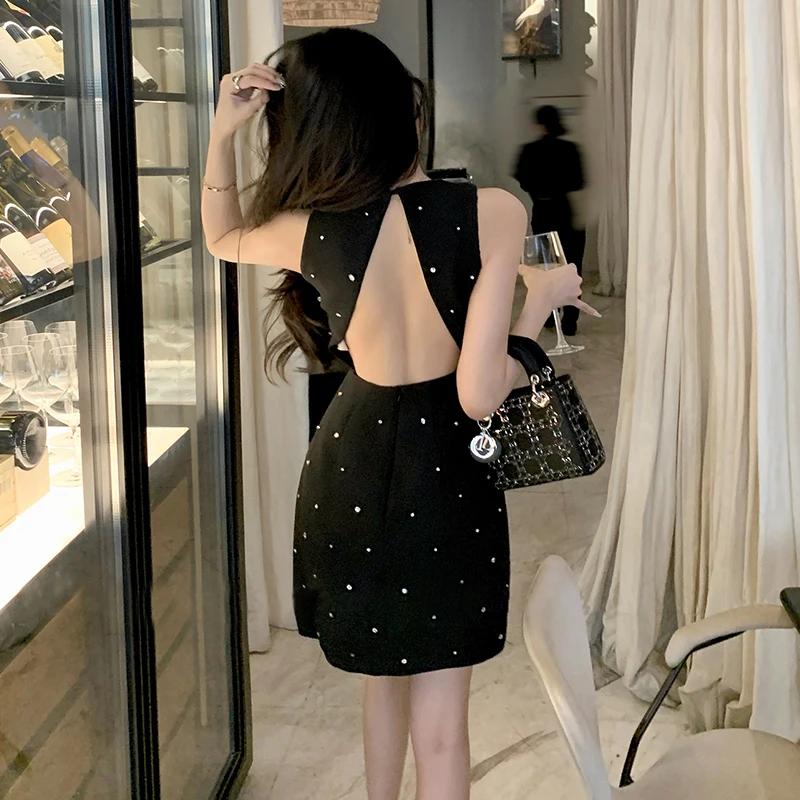 chinese dress ladies Bailey Polo Dress in Black main image 0
