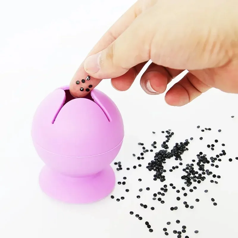 Silicone Desktop Garbage Collection Box with Suction Cup