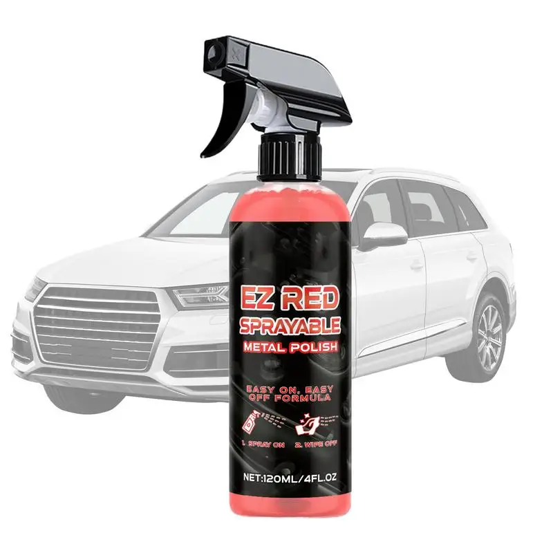 Wheel Cleaner Tire And Rim Cleaner Brake Dust Remover 120ml Protectant Stain Remover And Polisher For Trucks SUVs Motorcycles