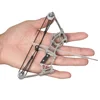 Archery Mini Composite Pulley Bow Stainless Steel Toy Stainless  material Decompression Bow Set Parent-child Interaction 5lbs 4