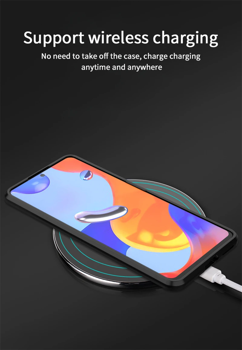 OKZone Cover per Xiaomi Redmi Note 8 PRO, Custodia Flip Pelle