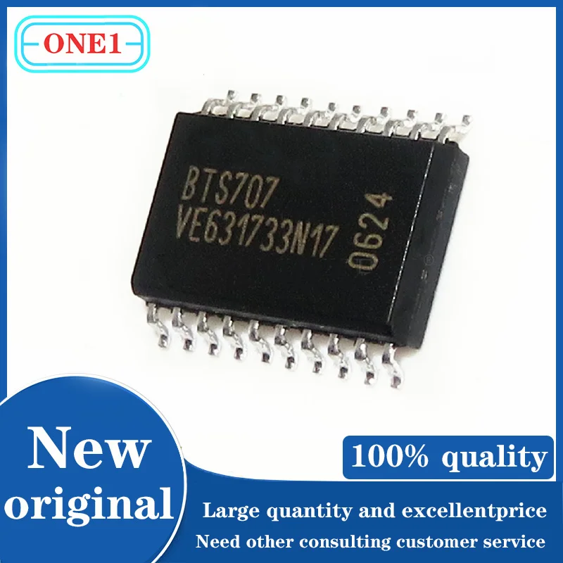 

1PCS/lot BTS707 IC PWR SWITCH N-CHAN 1:1 PDSO-20 SOP20 IC Chip New original