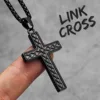 N673-Link Cross Blk