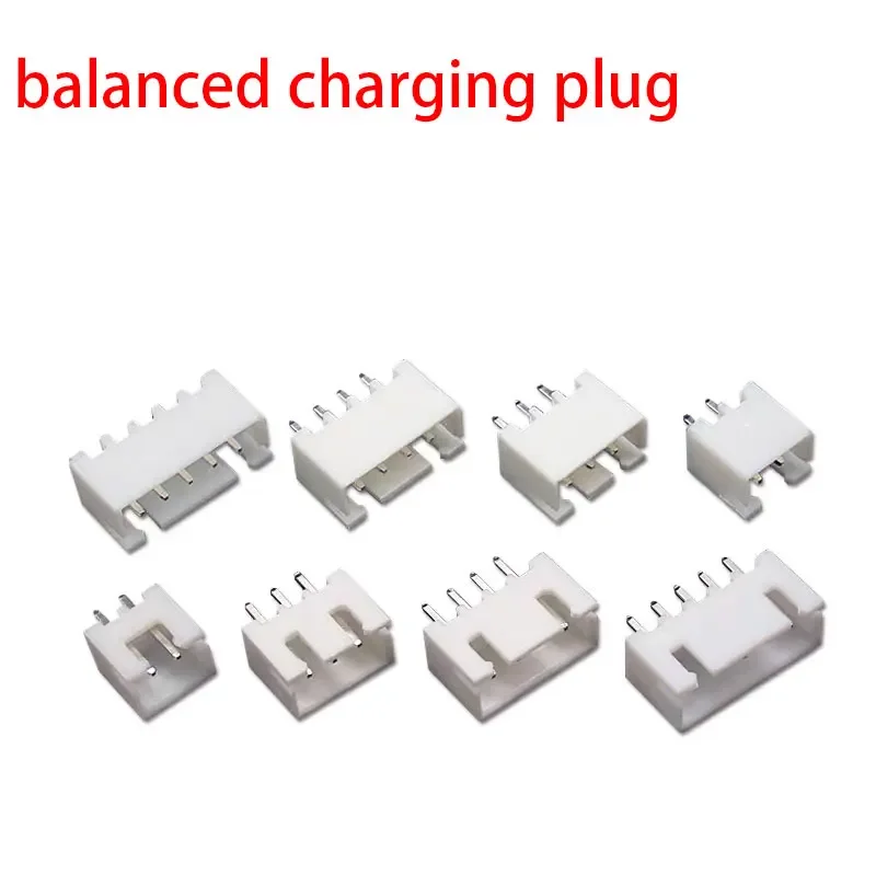 

10pcs Spark Male Female Balance Charging Terminal Connector Xh2.5 2.5mm (2s-3p,3s-4p,4s-5p,5s-6p,6s-7p) For Lipo Battery Charger