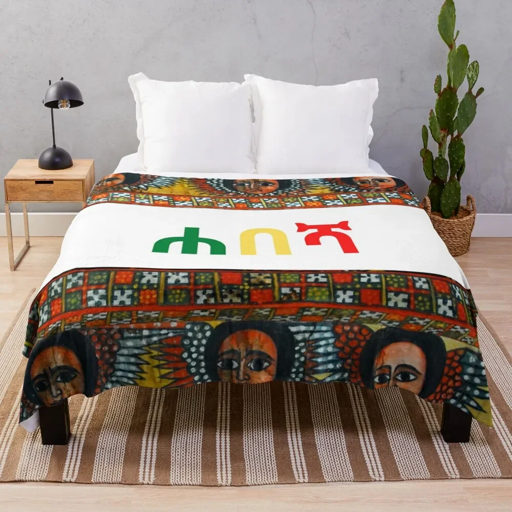 

Ethiopian  Throw Blanket Decoratives For Sofa Thin Blankets