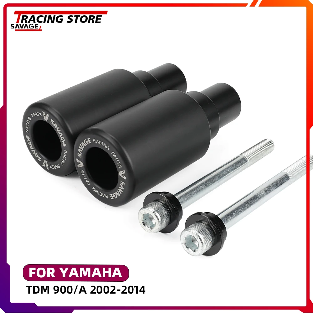 TDM 900 Frame Slider Crash Protector For YAMAHA TDM900 TDM900A Motorcycle Accessories Falling Protection Frame Engine Crash Pad