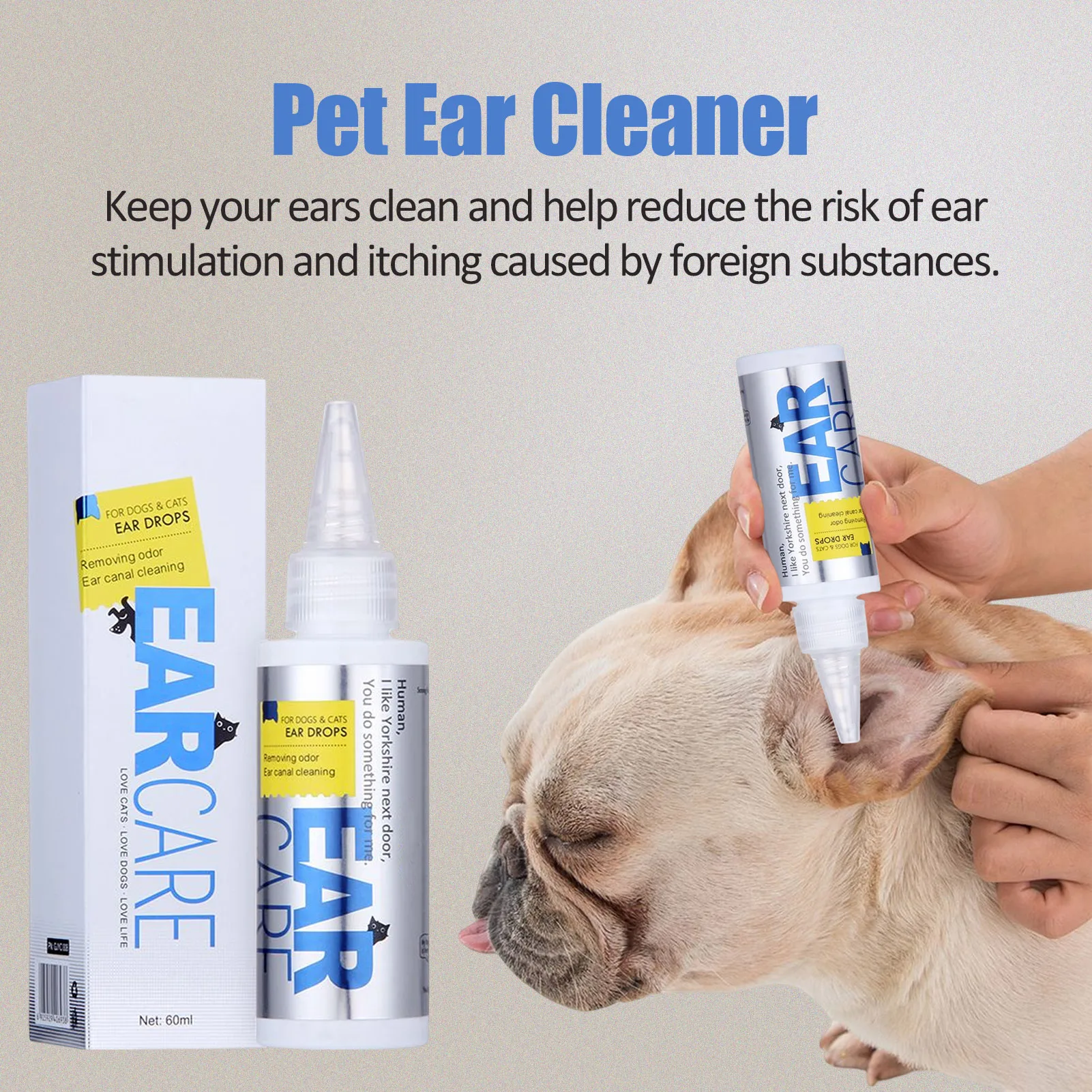 Pug Ear Cleaning Solution atelieryuwa.ciao.jp