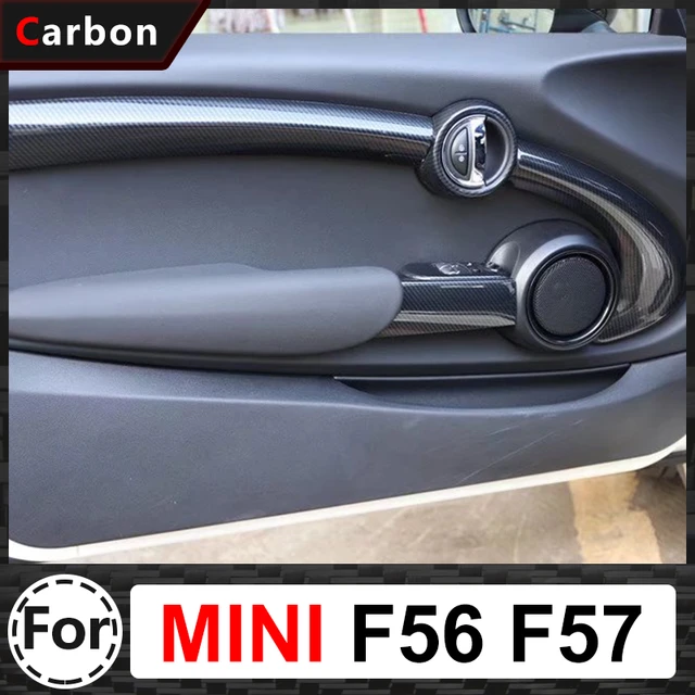 Auto Tür Trim Abdeckung Für MINI ONE Cooper S F56 F57 Tür Trim Schutz  Aufkleber Auto Innen Aupplies Änderung Zubehör - AliExpress