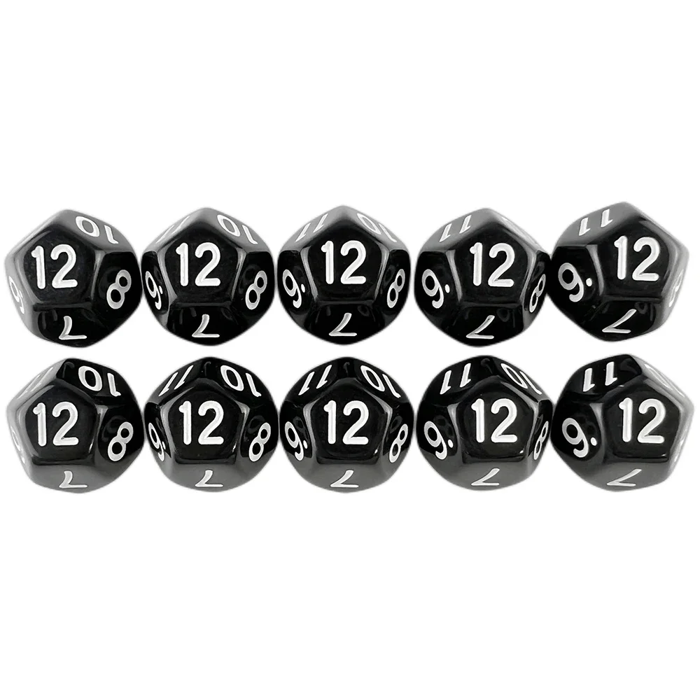 TRPG DND  ֻ  Ʈ, D12 ٸü ֻ,  ӿ, 17.7mm, 12 , 10 