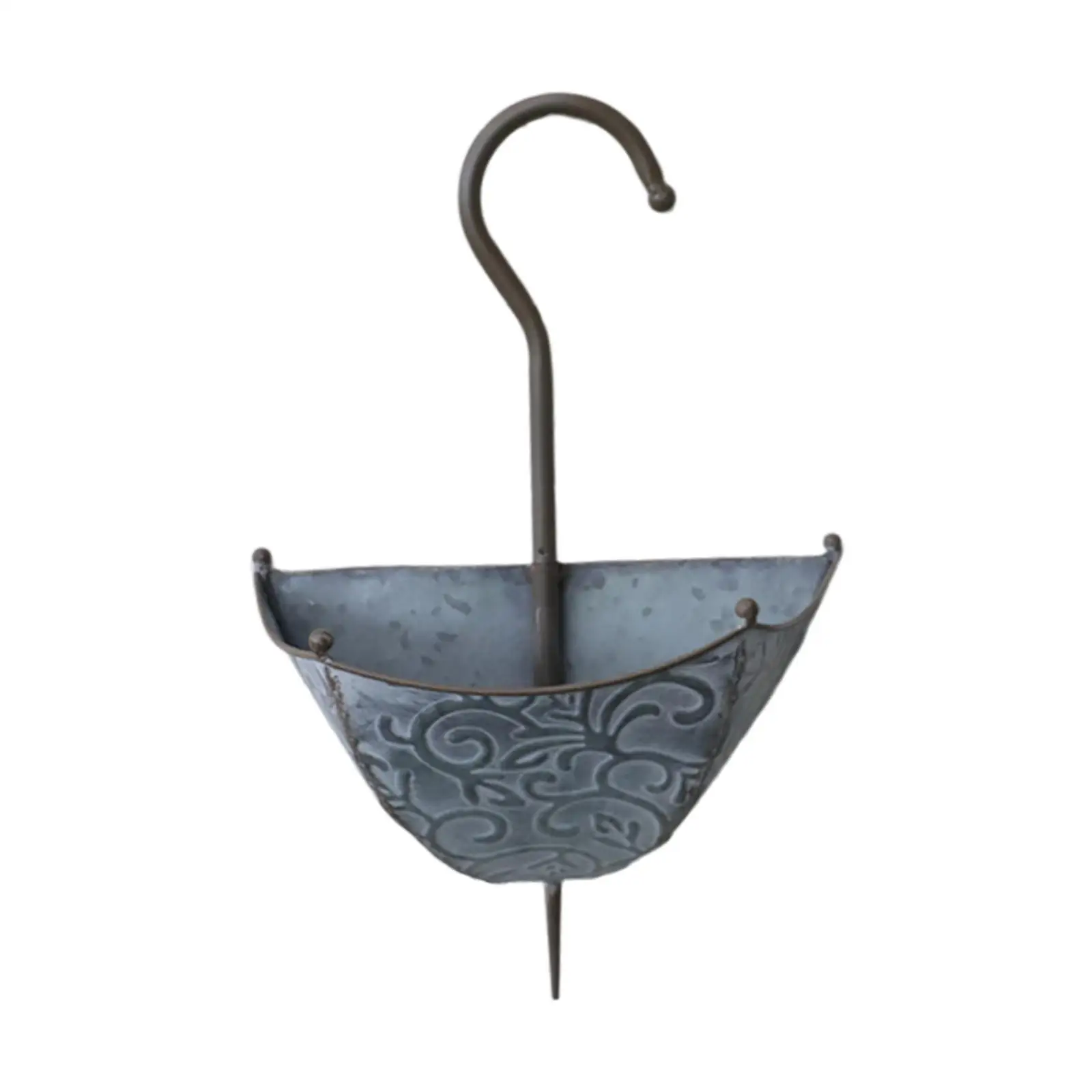 Iron Wall Planter Umbrella Shape Hanging Flowerpot Decorative Garden Decor for Balcony and Courtyard Walls Iron Wall Planter Umbrella Shape Hanging Flowerpot Decorative Garden Decor for Balcony and Courtyard Walls
