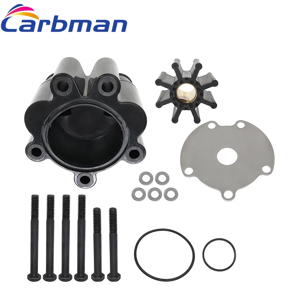 ชุดใบพัดปั๊มน้ําเหมาะสําหรับ Mercury Mercruiser Bravo Raw 46- 807151 เอ14 18-3150 1